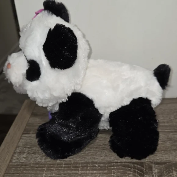 Hasbro Furreal Friends Pom Pom My Baby Panda Bear Battery Operated Plush Tested - Picture 2 of 6